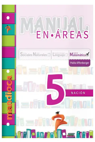 Portada del libro: 18 MatemáTica En áReas 5