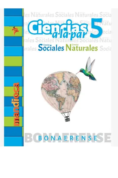 Portada del libro: 19 Manual Sociales Y Naturales 5