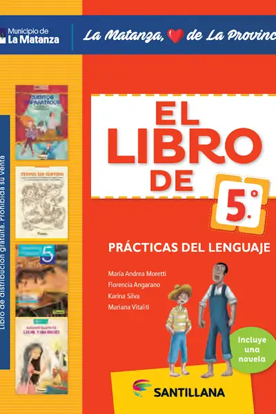 Portada del libro: 22 El Libro De Mate 5