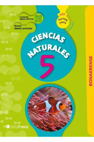 Portada del libro: 28 Ciencias Naturales 5 Tinta Fresca