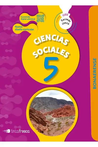 Portada del libro: 30 Ciencias Sociales 5 Tinta Fresca
