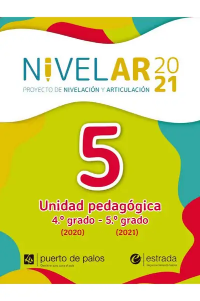 Portada del libro: 36 Nivelar 2021 4to Y 5to