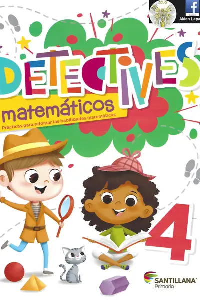 Portada del libro: 14 Detectives MatemáTicos 4