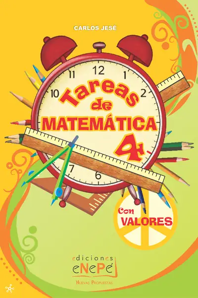 Portada del libro: 18 Tareas De MatemáTica 4