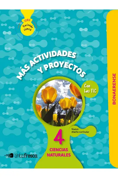 Portada del libro: 20 Ciencias Naturales 4 Actividades Tinta Fresca
