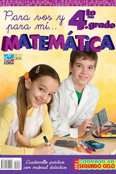Portada del libro: 27 Para Vos Para Mi Matematica 4