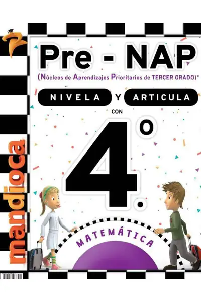 Portada del libro: 31 Pre Nap 4 MatemáTica