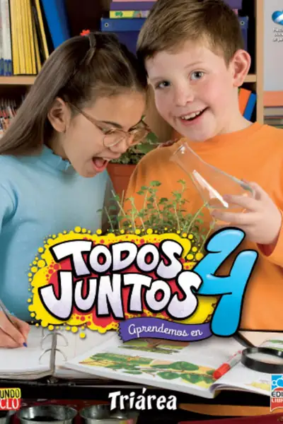 Portada del libro: 34 Todos Juntos Aprendemos En 4º