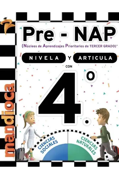 Portada del libro: 33 Pre Nap 4 Ciencias
