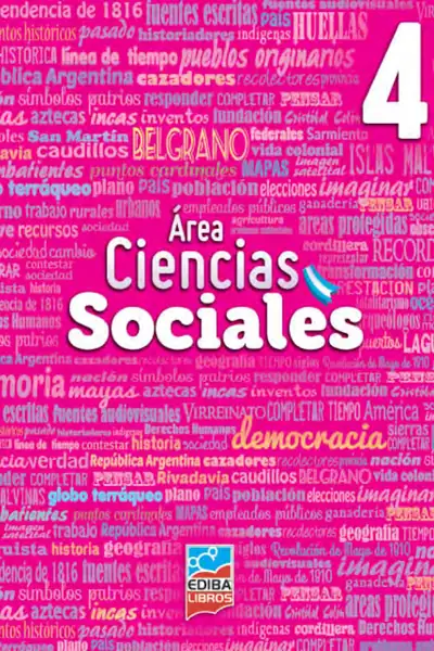 Portada del libro: 42 áRea Ciencias Sociales 4