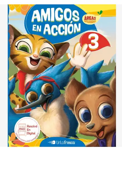 Portada del libro: 25 Amigos En Accion 3