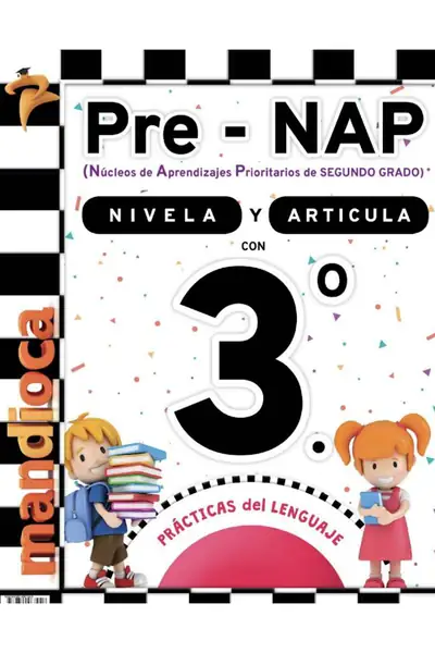 Portada del libro: 49 Pre Nap Lengua