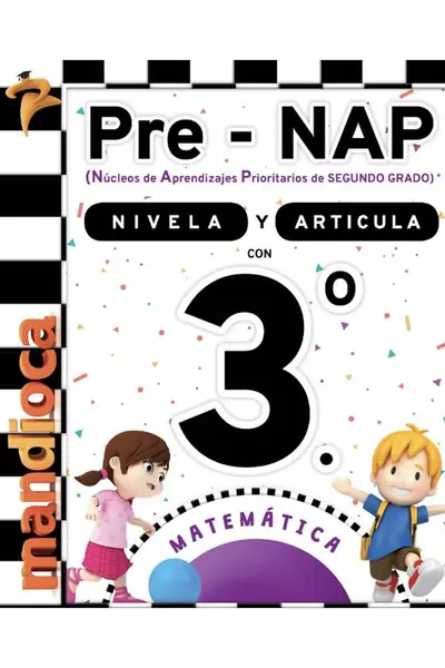 Portada del libro: 50 Pre Nap MatemáTica