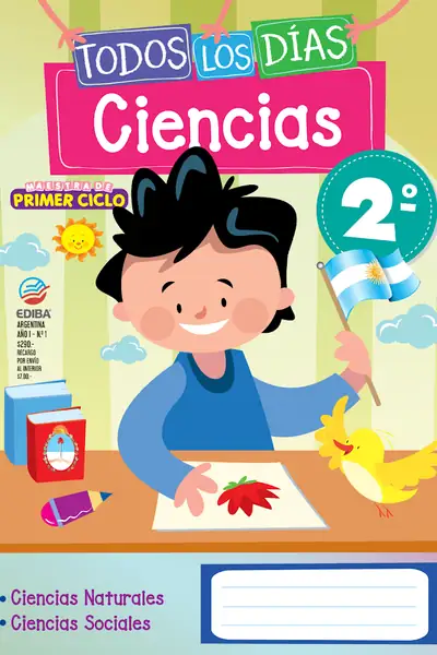Portada del libro: Copia De 48 Todos Los DíAs Ciencias 2do