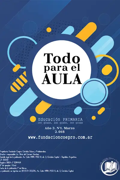 Portada del libro: Marzo 2018 Primer Ciclo