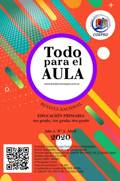 Portada del libro: Abril 2020 Segundo Ciclo