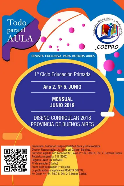Portada del libro: Junio 2019 Primer Ciclo