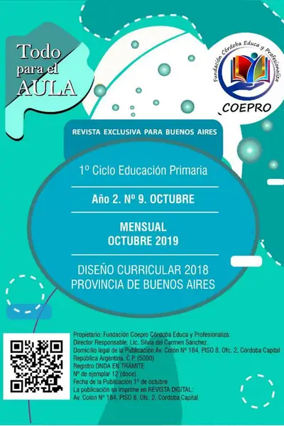 Portada del libro: Octubre 2019 Primer Ciclo