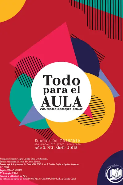 Portada del libro: Abril 2018 Segundo Ciclo