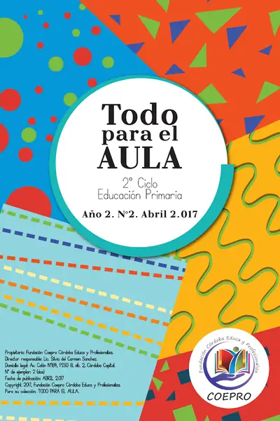 Portada del libro: Abril 2017 Segundo Ciclo