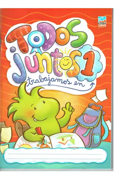 Portada del libro: 35 Todos Juntos Trabajamos En 1ro
