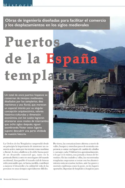 Portada del libro: Puertos De Los Templarios