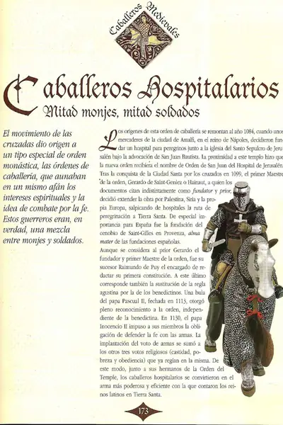 Portada del libro: Caballero Hospitalario S Xiii