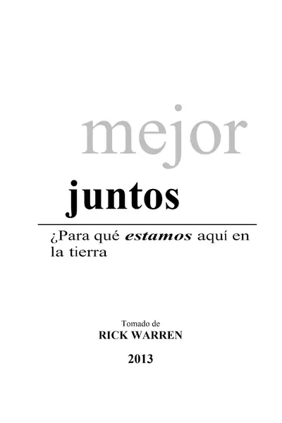 Portada del libro: Mejor Juntos Devocional Diario