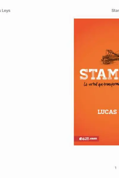 Portada del libro: Lucas Leys Stamina