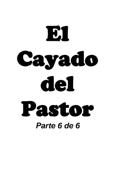 Portada del libro: El Cayado Del Pastor Vi