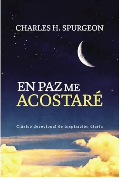 Portada del libro: En Paz Me Acostare Charles Spurgeon