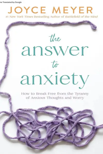 Portada del libro: Respuesta A La Ansiedad Joyce Meyer