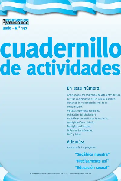 Portada del libro: Msc Junio Cuadernillo Actividades