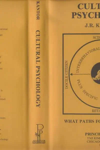 Portada del libro: Cultural Psychology Pr Kantor