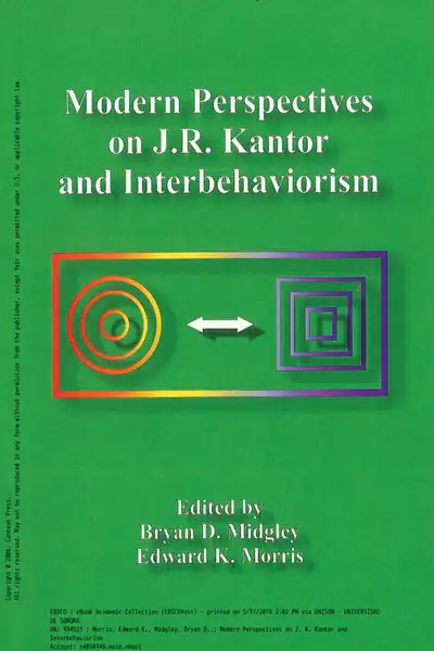 Portada del libro: Modern Perspectives On Jr Kantor