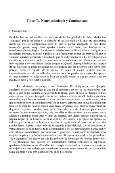 Portada del libro: Filoneurocon