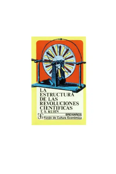 Portada del libro: Kuhn1971 La Estructura De La Revoluciones Cientificas