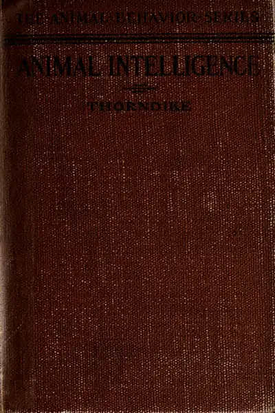Portada del libro: Inteligencia Animal De Edward Lee Thorndike