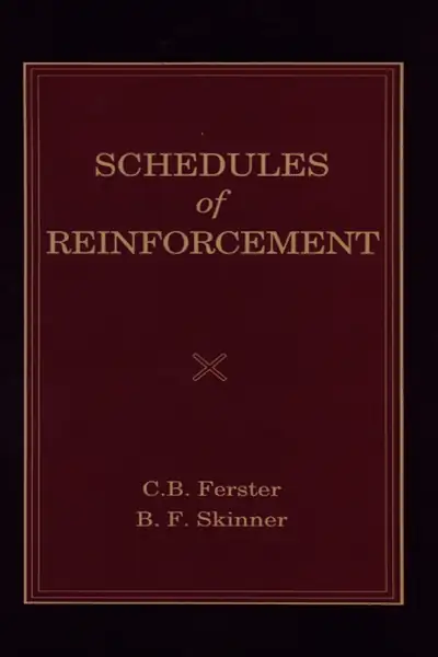 Portada del libro: Schedules Of Reinforcement