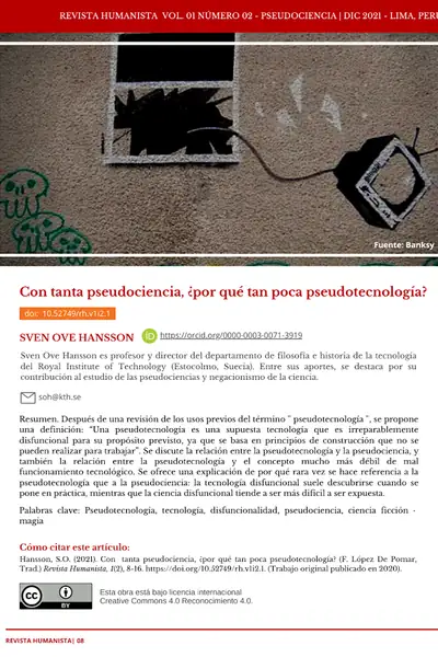 Portada del libro: Con Tantas Pseudociencias ¿Por Qué Tan Poca PseudotecnologíA