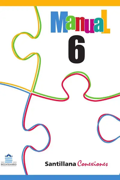 Portada del libro: Manual 6 Santillana 6to Grado