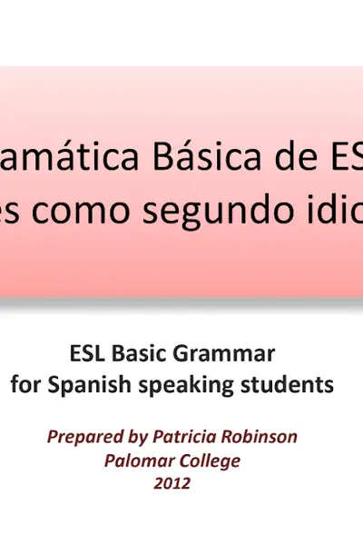 Portada del libro: Basiceslgrammar