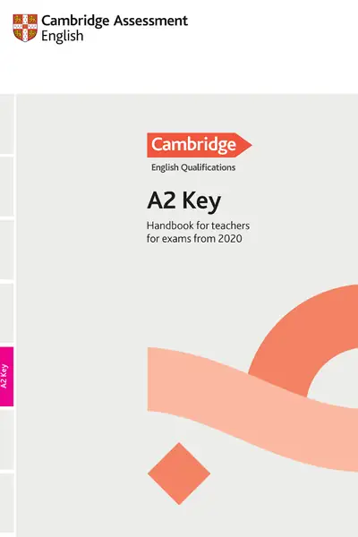 Portada del libro: A2 Key Handbook 2020