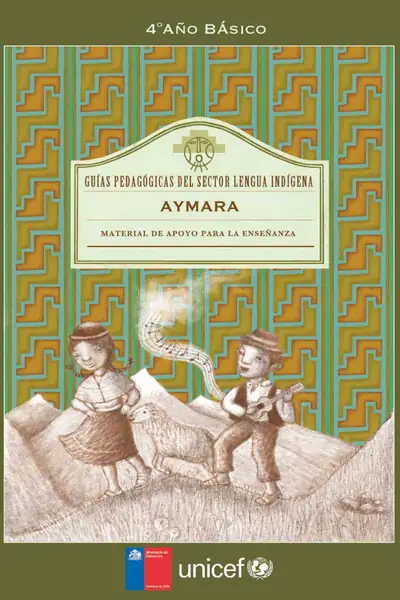 Portada del libro: Guia Aymara Cuarto Basico