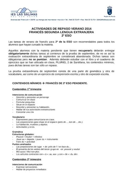 Portada del libro: 2e A B C Frances