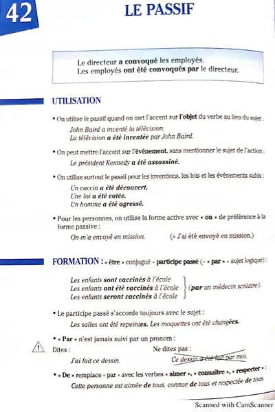 Portada del libro: Le Passif