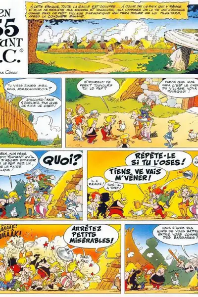 Portada del libro: AstéRix Ths01 La Naissance D'AstéRix Et ObéLix