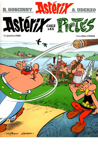 Portada del libro: Asterix T35 Chez Les Pictes