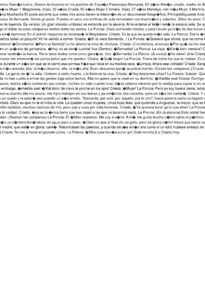 Portada del libro: La Casa De Bernarda Alba
