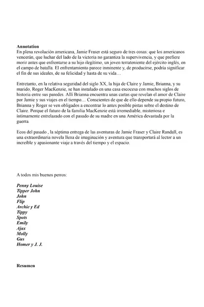 Portada del libro: 07 Ecos Del Pasado